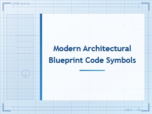 Modern Architectural Blueprint Code Symbols and Their Meanings